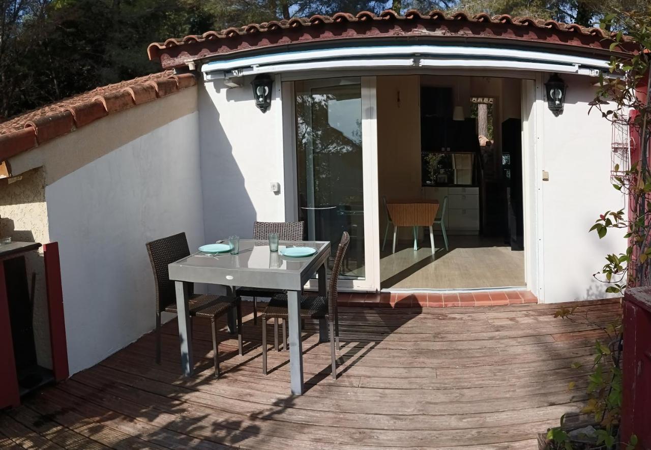 Petite Maison Au Calme - Piscine En Copropriete, Terrasse, Mer, Clim Vallauris Exterior photo